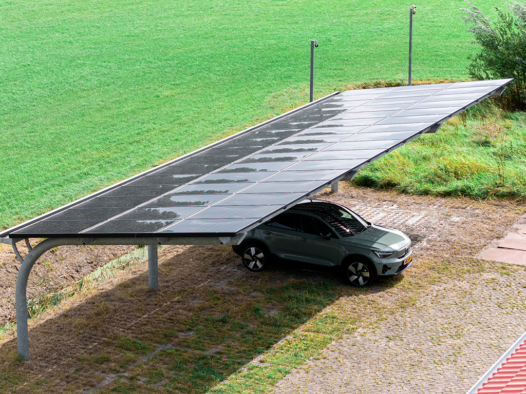 CO2-reductie met solar parking